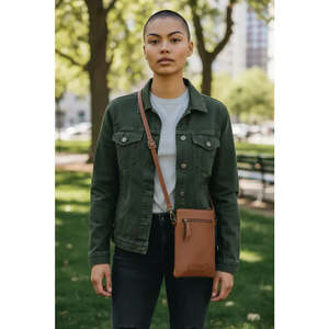 Isla Leather Crossbody Bag