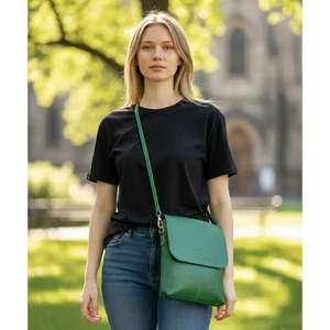 3rd Anniversary Leather And Crystal: Ivy Leather Day Bag