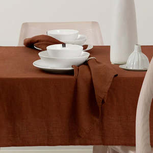 Himla Linens: Linen Napkins | Set of 4 | Rustique