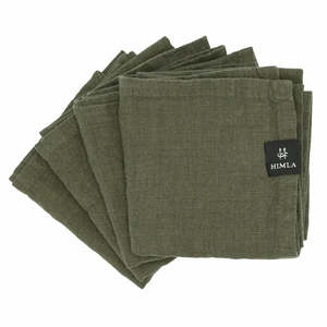 Himla Linens: Linen Napkins | Set of 4 | Khaki
