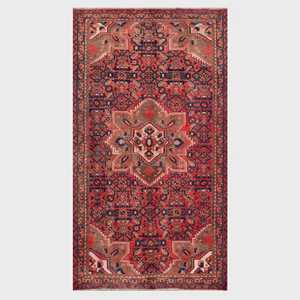 Interiors Duplicate: Hand Knotted Vintage Persian Shirazi Rug | 206 x 110cm