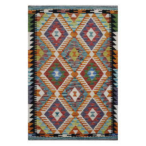 Interiors Duplicate: Hand Knotted Afghan Chobi Kilim | 120 x 80cm