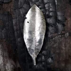 Silver Pōhutukawa Brooch