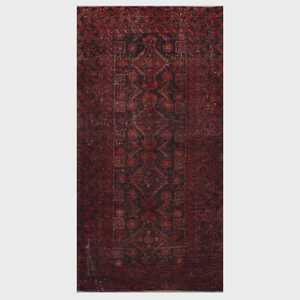 Hand Knotted Vintage Persian Shirazi Rug | 175 x 79cm