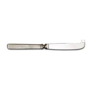 Italian Pewter Fork-Tipped Cheese Knife
