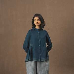 Dve Clothing: Anna Wool Blouse | Niagara