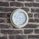 Tenby Thermometer | Steel Lily White