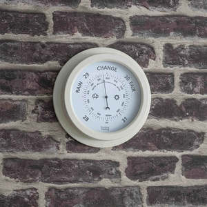 Interiors Duplicate: Tenby Barometer | Steel Carbon