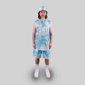 Summer Festival Wear: MEN'S TIE DYE MUSCLE TEE
