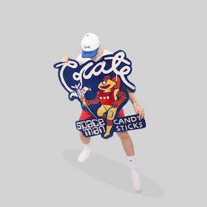 Space Scorpion: Crate X Space Man Candy Sticks Limited Edition Tufted Rug