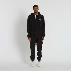 Aw23 Collection: BASIC SCRIPT POLAR FLEECE TRACK PANTS