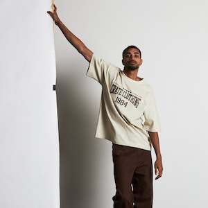 Box Fit Collection: MEN'S VARSITY BOX FIT T-SHIRT