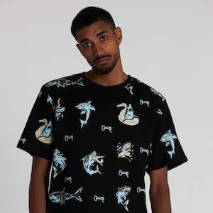 Festival Wear: Men's Crate Shark T-Shirt