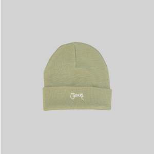 UNISEX Scripted Beanie Moss