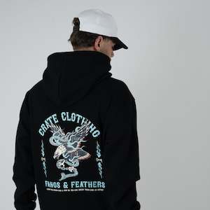 Hoods Crews: AW25 Fangs & Feathers Superfleece Hoodie