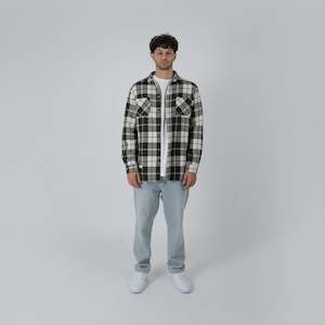 Hoods Crews: MEN'S MASON WAFFLE PLAD SHIRT