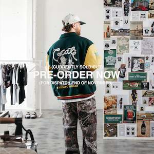 All: CRATE X WILLIE THE WAITER LIMITED EDITION LETTERMAN JACKET