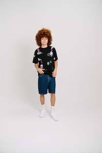 Graphic Collection: CRATE X RICE RICE BABY ALL OVER PRINT T-SHIRT