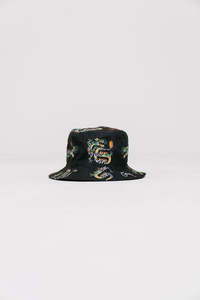 CRATE KIDS CHECK DRAGON REVERSIBLE BUCKET