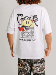 CRATE VINYL HAVE A CRATE DAY BOX FIT TEE