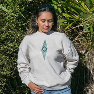 Wahine Jersey: Waharua Crew - Bone