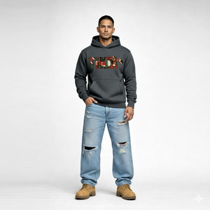 Cravass Tiki Collection: Cravass TIKI Hoodie - Tino Men’s
