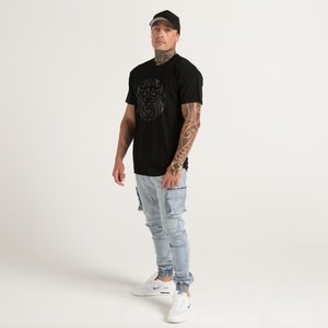 Round Ta Moko - Black on black