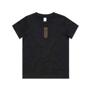 Cravass Kids: Girls Moko Kauae - T-shirt