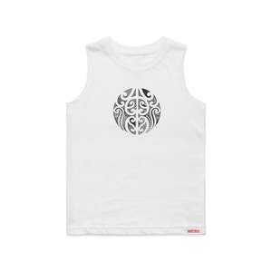 Kids Singlet - Round Ta moko