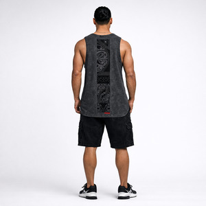 New Arrivals: Acid Wash Mana Kaha Singlet | Māori Streetwear NZ | Cravass