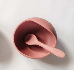 Eat Drink: Suction Bowl - Blush