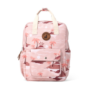 Cry Wolf: Mini Backpack - Sunset Lost Island