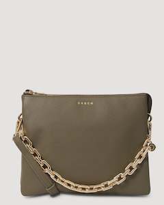 Crossbody: Matilda Crossbody - Rosemary + Chunky Chain
