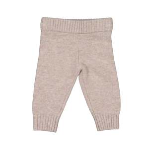 Baby Clothing: Baby Knit Pants - Taupe
