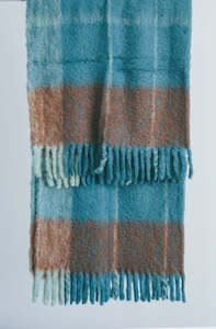 Bianca Lorenne 1: TWIST FRAME THROW - TEAL/RUST