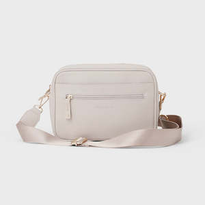 Happer Cross Body Bag - Stone Pebble