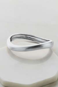 Under 100: Nara Brushed Bracelet - Silver