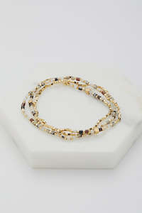 Ophelia Wrap Bracelet - Black