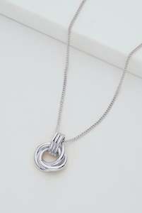 Under 100: Poppy Necklace - Silver