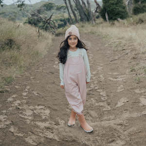 Rainwear: Rain Overalls Dusty Pink