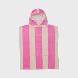Cry Wolf: HOODED TOWEL Candy Stripe