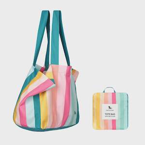 Beach Tote Bag M - Coastal Candy