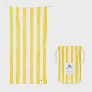 Beach Towel - Cabana Collection - Boracay Yellow
