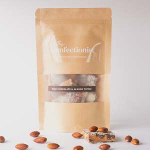 Mothers Day 1: Dark Chocolate & Almond Toffee 100g Pouch