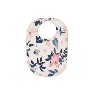 Blankets Swaddles: Feeding Bib - Pink Clementine