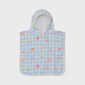 Beach Towels: BABY HOODED TOWEL Lucky Picnic