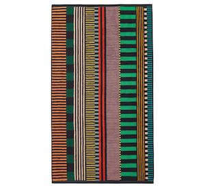 Multi Stripe Bath Towel 70x125cm