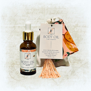 Bathroom: Body Oil 30ml - Pink Grapefruit