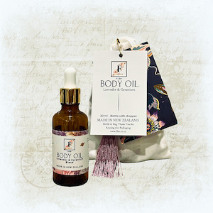Body Oil 30ml - Lavender & Geranium