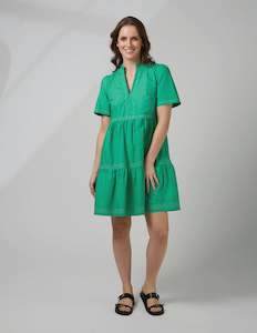 Willa Dress Emerald